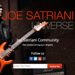 joesatrianiuniverse.com Coming Soon Page