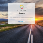 atominx.com Coming Soon Page