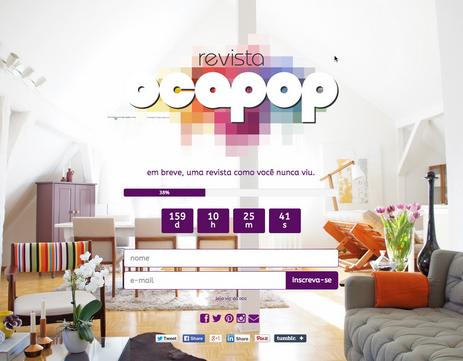 Revista Coming Soon Page