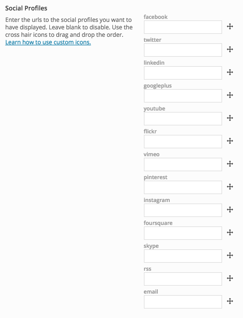 Social Sharing Screenshot