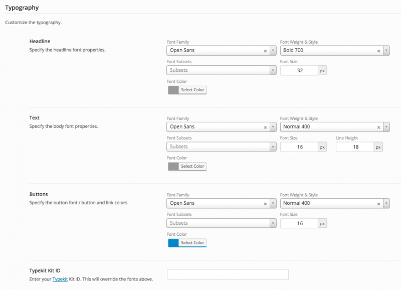 Typography Screenshot