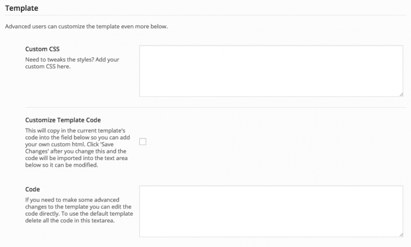 Custom CSS Screenshot