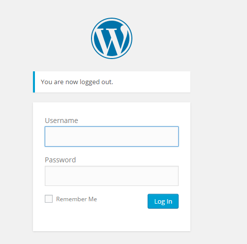 log-in-screen