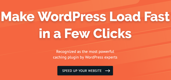WP Rocket Best WordPress Blog Plugin for Speed Optimization