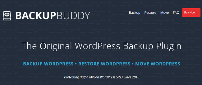 backup buddy best WordPress backup plugin