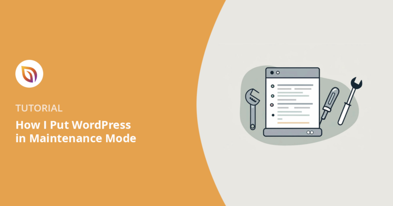 How I Put WordPress in Maintenance Mode (Fast & Easy)