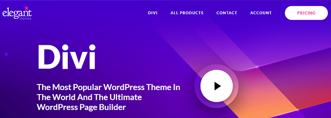 Divi WordPress theme builder