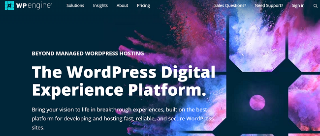 WP Engine VIP WordPress hosting service