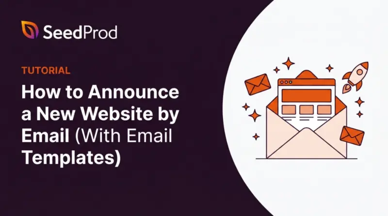 Comment annoncer un nouveau site web par e-mail (avec des modèles d'e-mail)