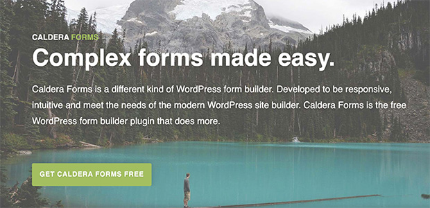 Caldera Forms best Free Contact Form Plugin
