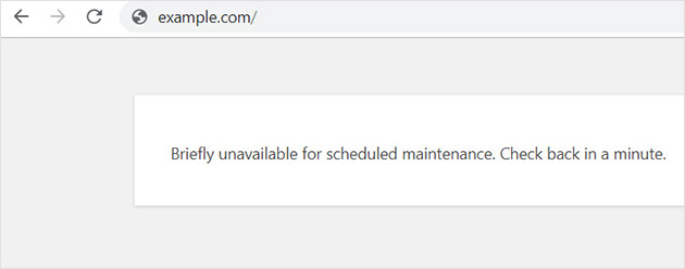 WordPress stuck in maintenance mode