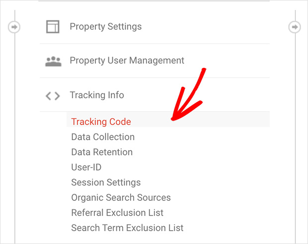 tracking code