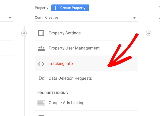 tracking info