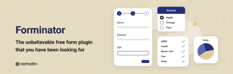 Forminator, plugin gratuito de encuestas y sondeos para WordPress