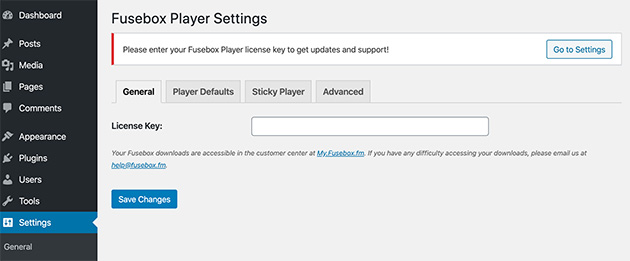 Fusebox license key