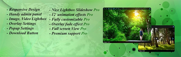 Image and Video Lightbox popup