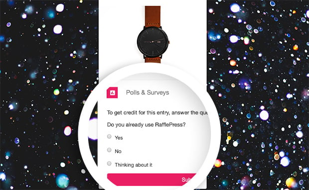 RafflePress Polls and Surveys for WordPress, an amazing WordPress survey plugin