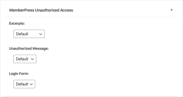 Unauthorized access options