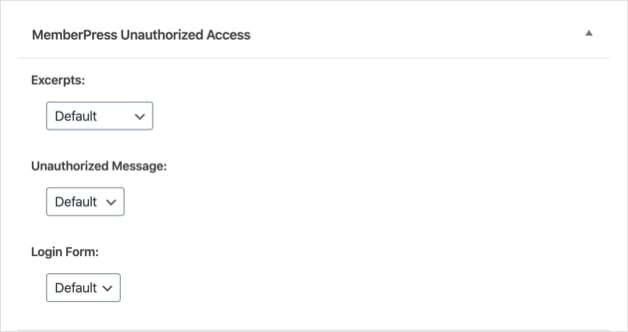 unauthorized-access-options - SeedProd Unauthorized access options