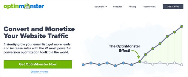 OptinMonster WordPress landing page plugin