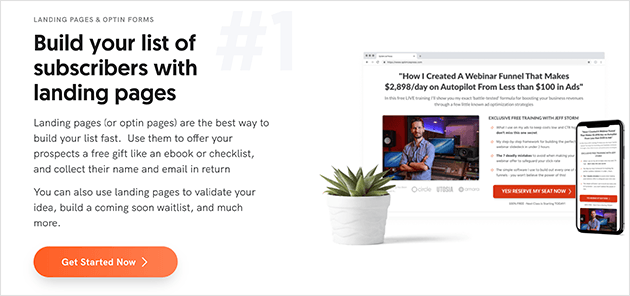 OptimizePress WordPress easy landing page plugin