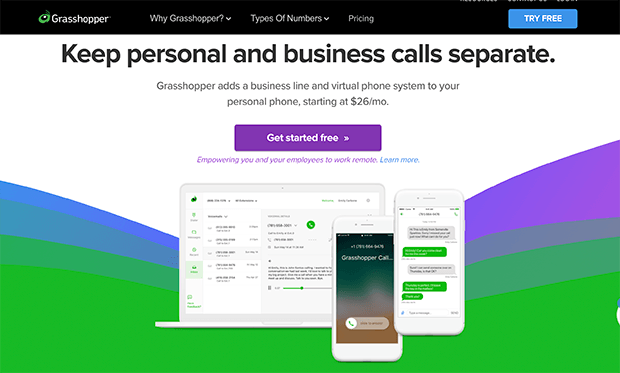 grass-hopper - SeedProd Grass Hopper es un popular sistema telefónico para empresas