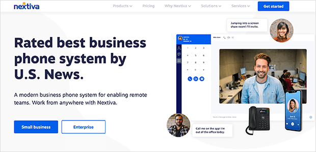 nextiva best business phone service