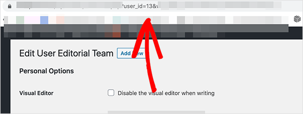 You can click edit on any user to view the WordPress user id in the address bar.