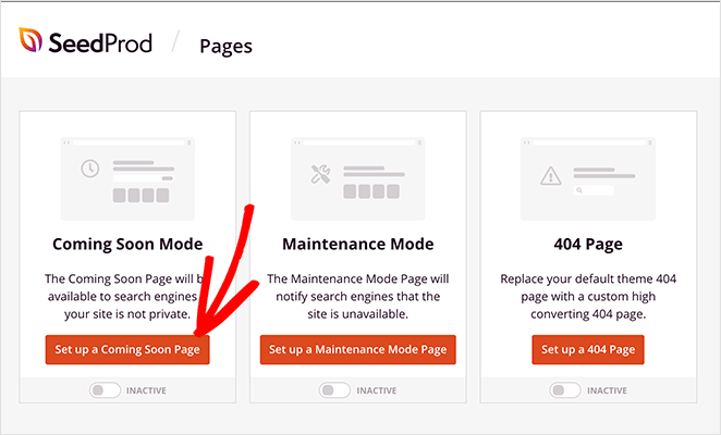 Set up a password protected coming soon page with SeedProd