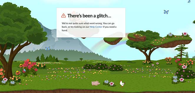 slack-404-page-example - SeedProd Slack 404 page examples