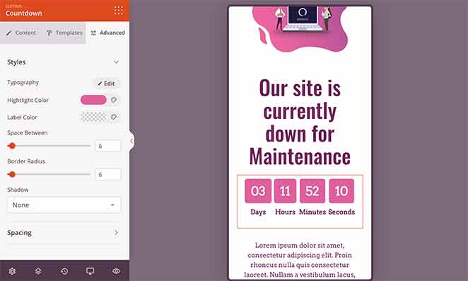 adjust-mobile-spacing - SeedProd Adjust landing page spacing in mobile