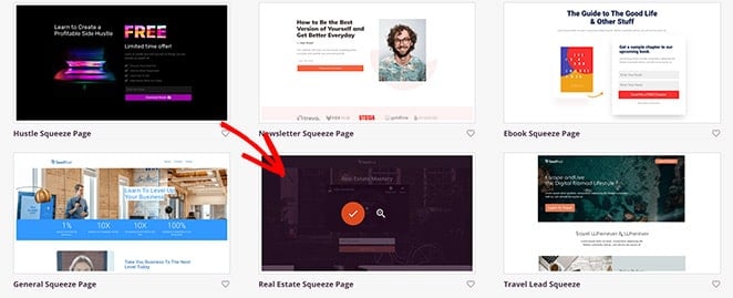 choose-landing-page-template-min - SeedProd Launch your video landing page template