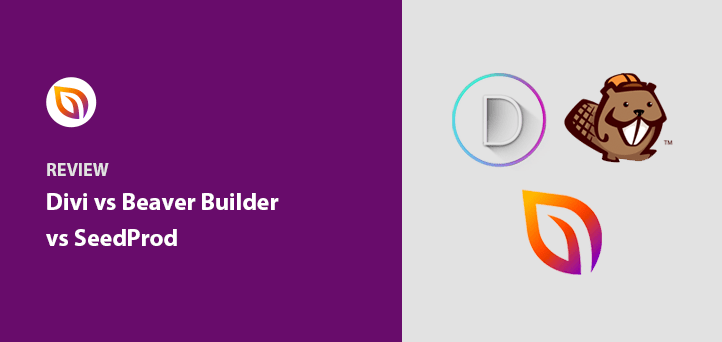 Divi vs Beaver Builder vs SeedProd: Top Page Builders Compared