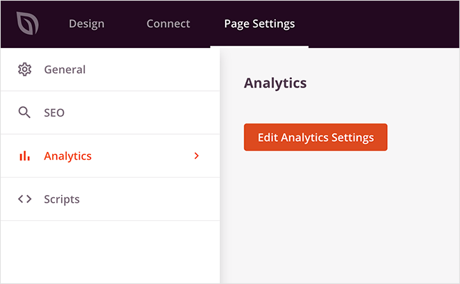 landing-page-statistics - SeedProd Landing page analytics settings