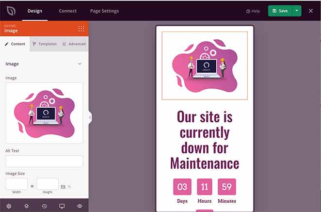 preview-mobile-landing-page - SeedProd Preview of landing page on mobile devices