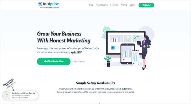 simple-landing-page-design-min - SeedProd keep your landing page design simple