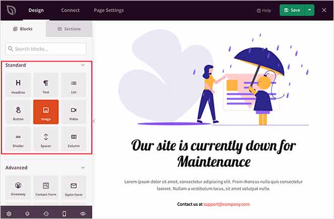 standard-landing-page-blocks - SeedProd Standard landing page blocks