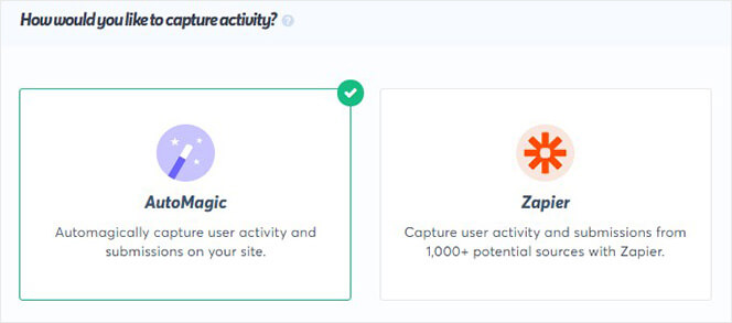 TrustPulse capture activity