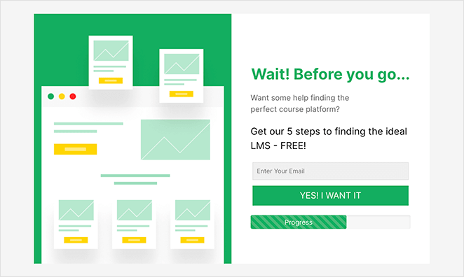 Add progress bars to your landing page form to improve form completion