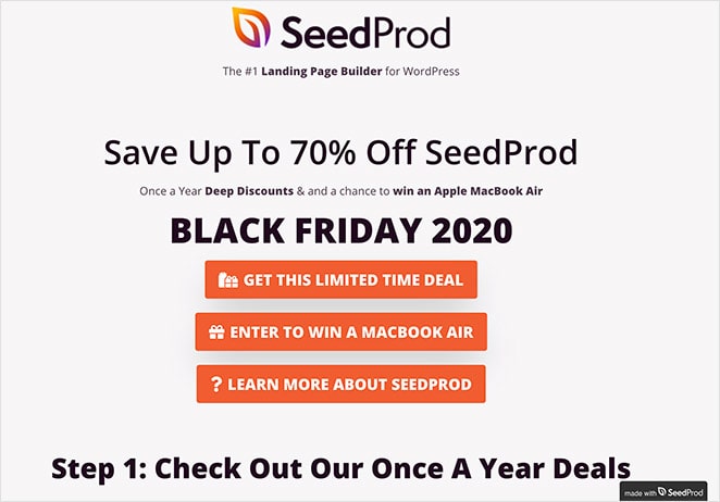remove-landing-page-navigation-min - SeedProd remove your landing page navigation menu