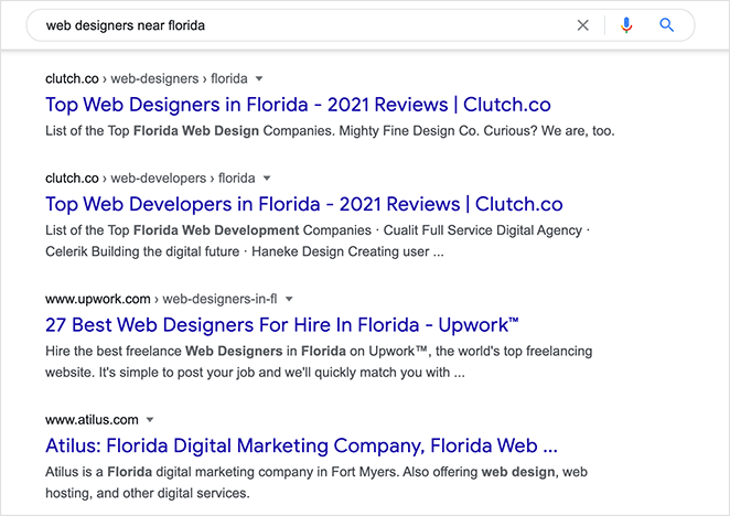 local-search-results - SeedProd local search results