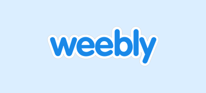 Weebly logo des meilleurs créateurs de sites web