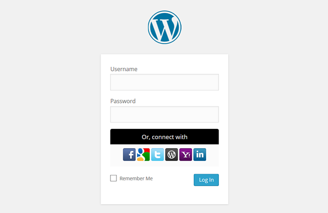 WordPress social login plugin