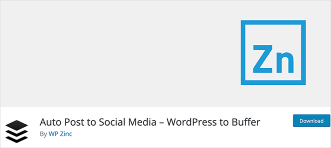 WordPress to Buffer social media auto post plugin