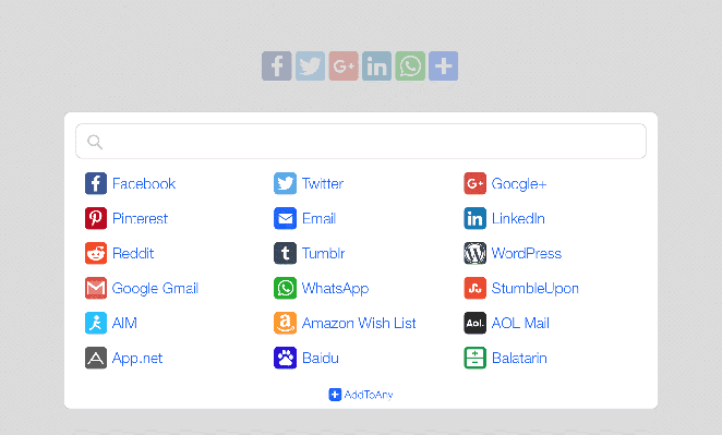 AddToAny Share Buttons for WordPress