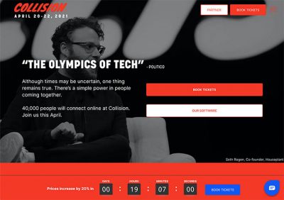 20 Event Landing Page Examples That Spark Interest & Sales