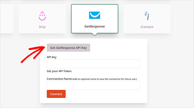 Connect your GetResponse account