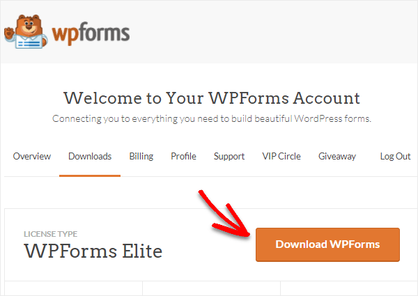 redownload your wpforms plugin