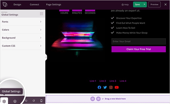 SeedProd global settings