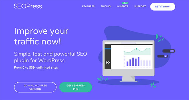 SEOPress popular WordPress SEO plugin